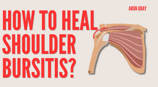 How to heal shoulder bursitis