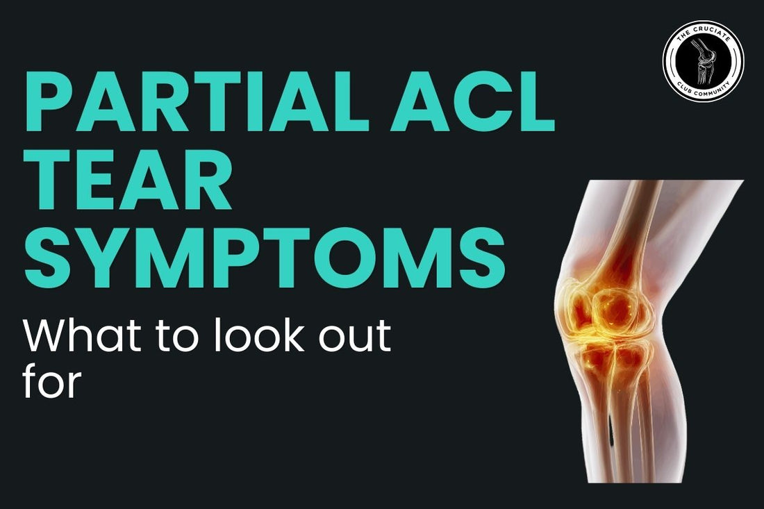 Sl Partial Rupture Partial ACL Tear Symptoms: How to Tell the Difference vs a Rupture – AG ...