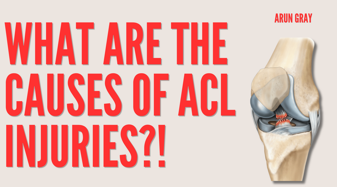 What are the causes of ACL injuries?