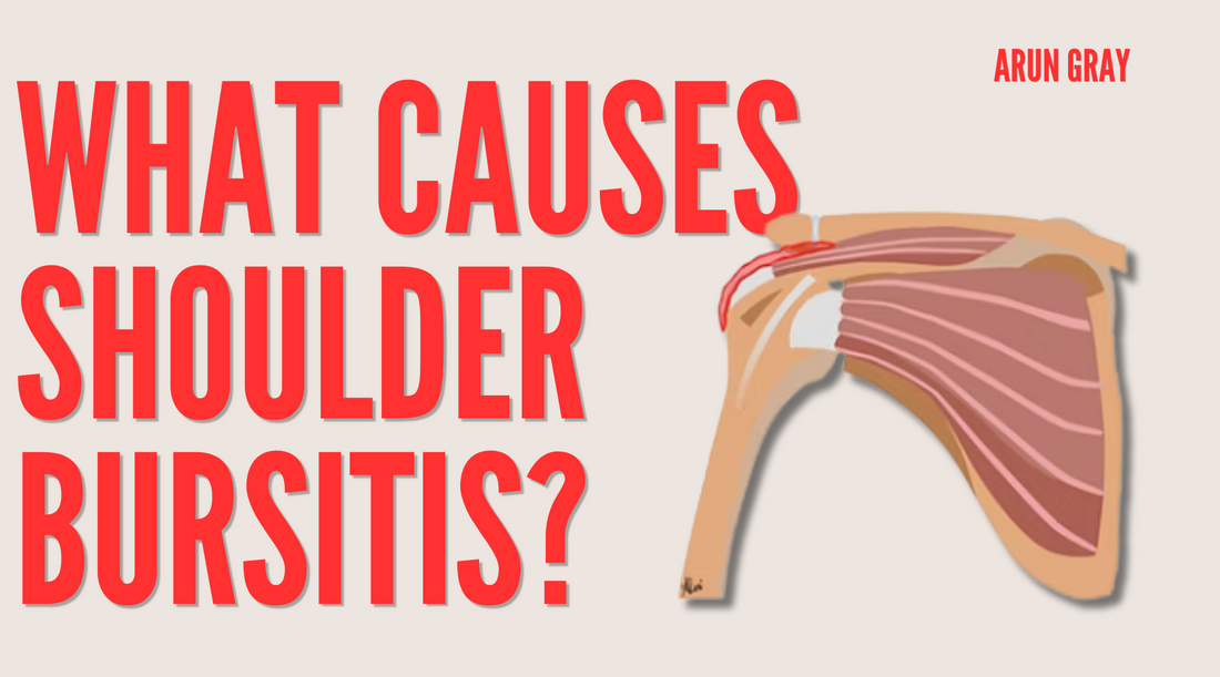 What causes shoulder bursitis