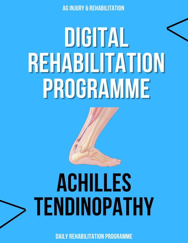 Achilles Tendinopathy Rehabilitation Programme-Injury Rehabilitation Programme-Booty Bits