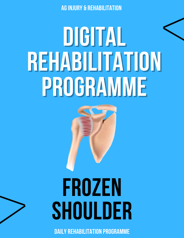 Frozen Shoulder Rehabilitation Programme-Injury Rehabilitation Programme-Booty Bits