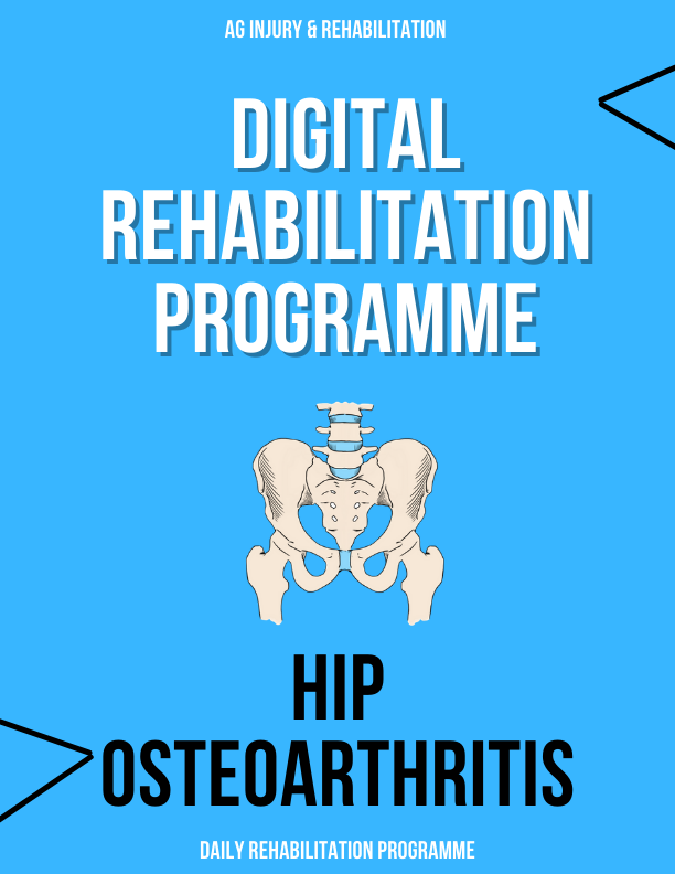 Hip Osteoartritis Rehabilitation Programme-Injury Rehabilitation Programme-Booty Bits