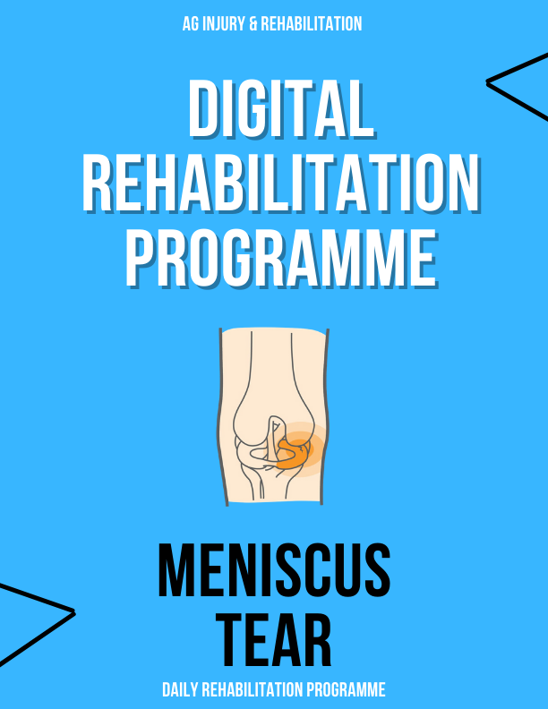 Meniscus Pain Rehabilitation Programme-Injury Rehabilitation Programme-Booty Bits